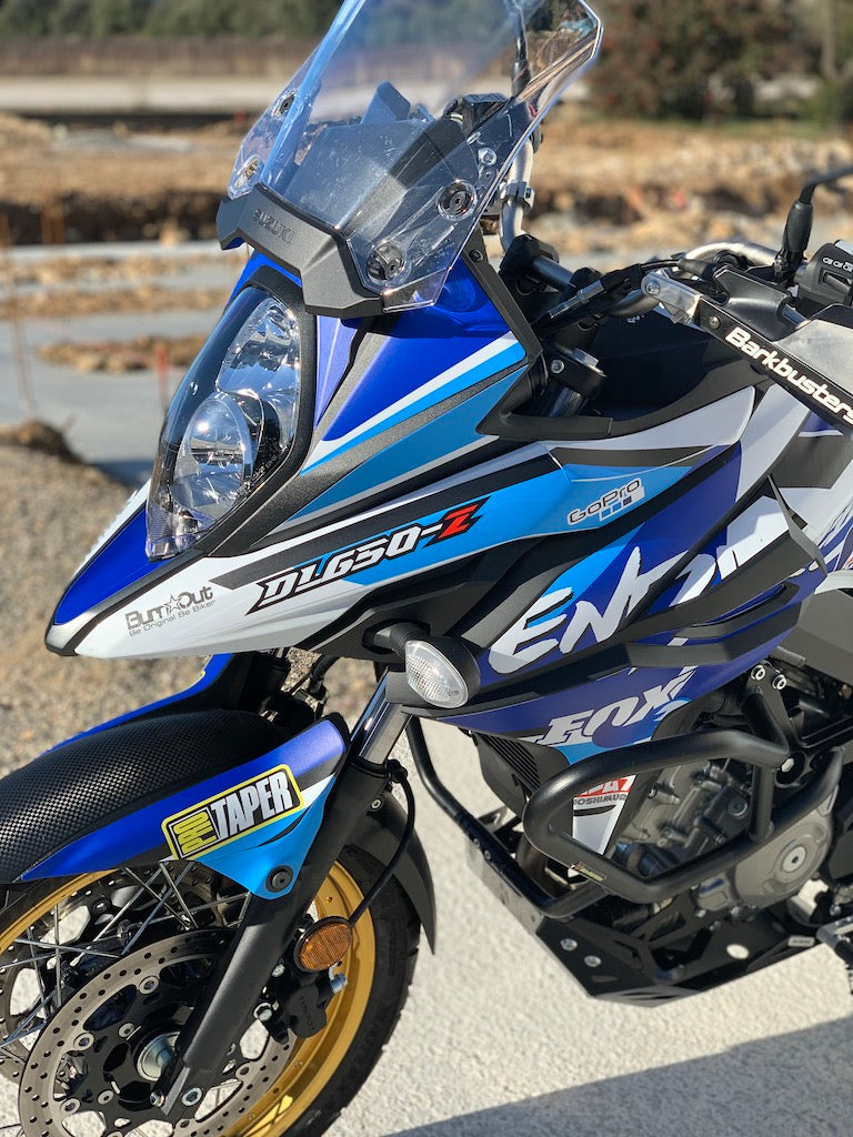 Kit Déco Suzuki V-STROM 650 / 650 XT (2017+) — 10 Designs Trail Adventure | Made in France
