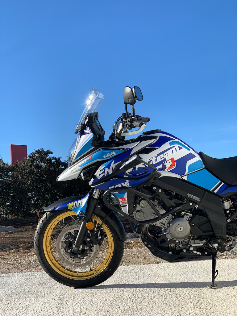 Kit Déco Suzuki V-STROM 650 / 650 XT (2017+) — 10 Designs Trail Adventure | Made in France