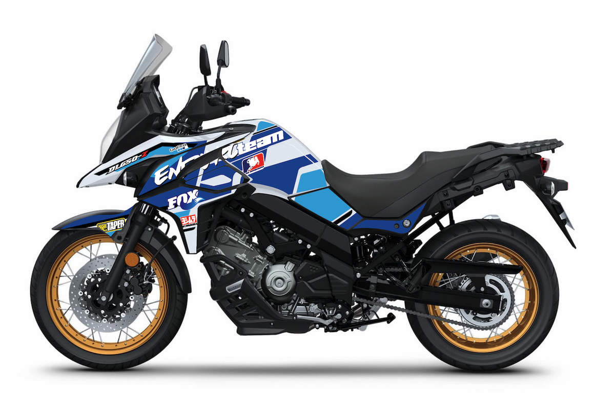 Kit Déco Suzuki V-STROM 650 / 650 XT (2017+) — 10 Designs Trail Adventure | Made in France