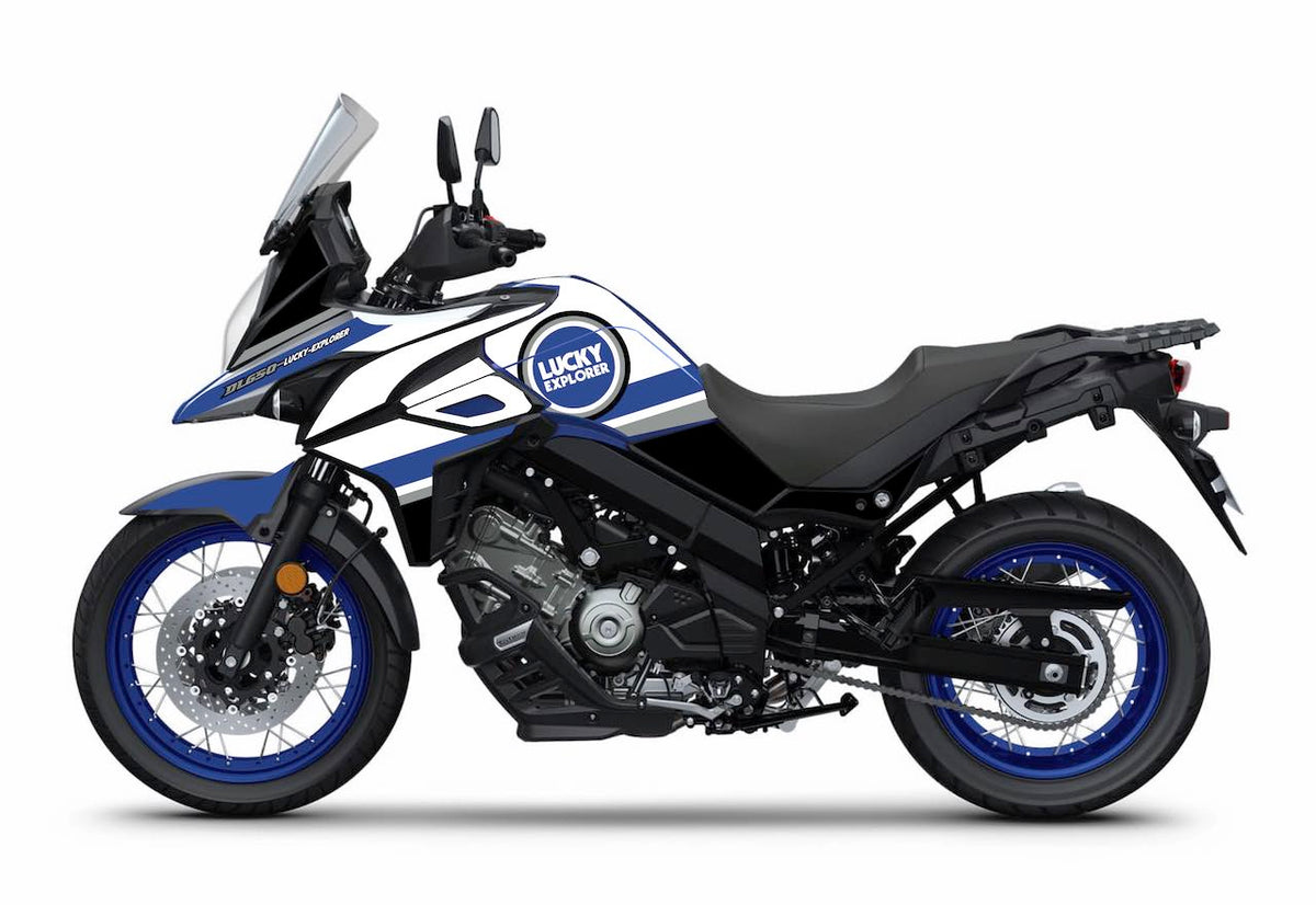 Kit Déco Suzuki V-STROM 650 / 650 XT (2017+) — 10 Designs Trail Adventure | Made in France