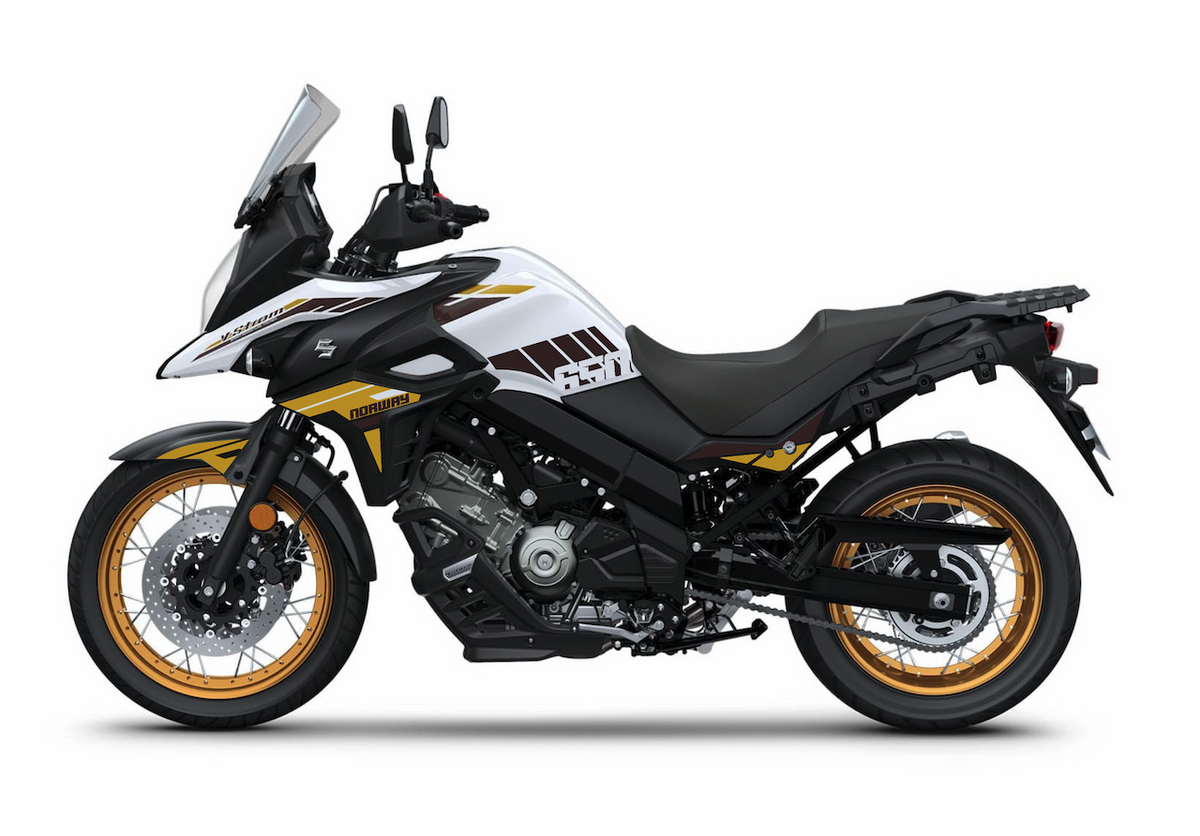 Kit Déco Suzuki V-STROM 650 / 650 XT (2017+) — 10 Designs Trail Adventure | Made in France
