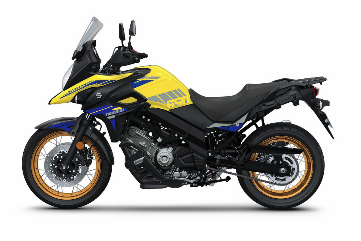 Kit Déco Suzuki V-STROM 650 / 650 XT (2017+) — 10 Designs Trail Adventure | Made in France
