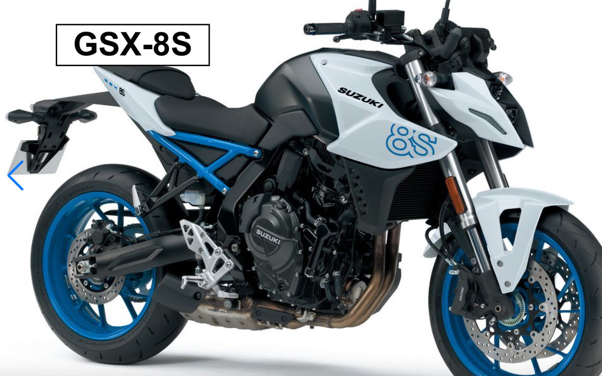 Kit de recouvrement Suzuki GSX-8S 2023+ – adhésifs teintés masse