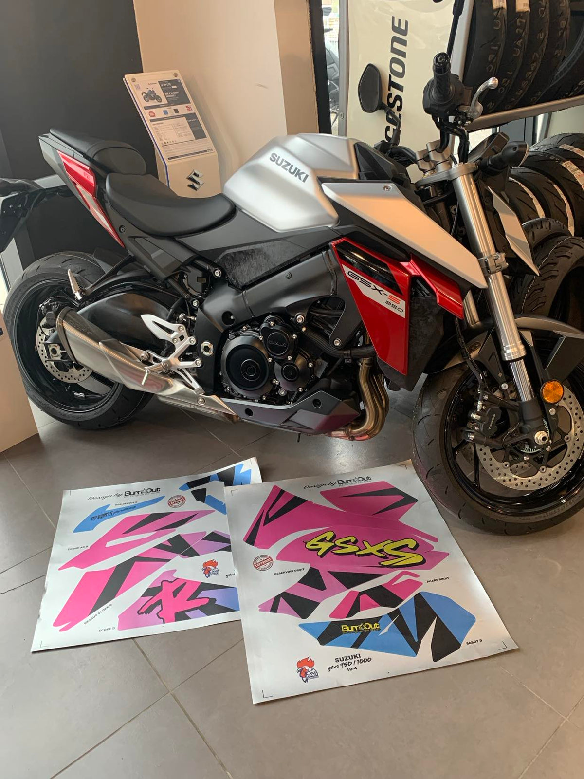 Kit déco Suzuki GSX-S 950 / 1000 2021+ – 18 graphismes