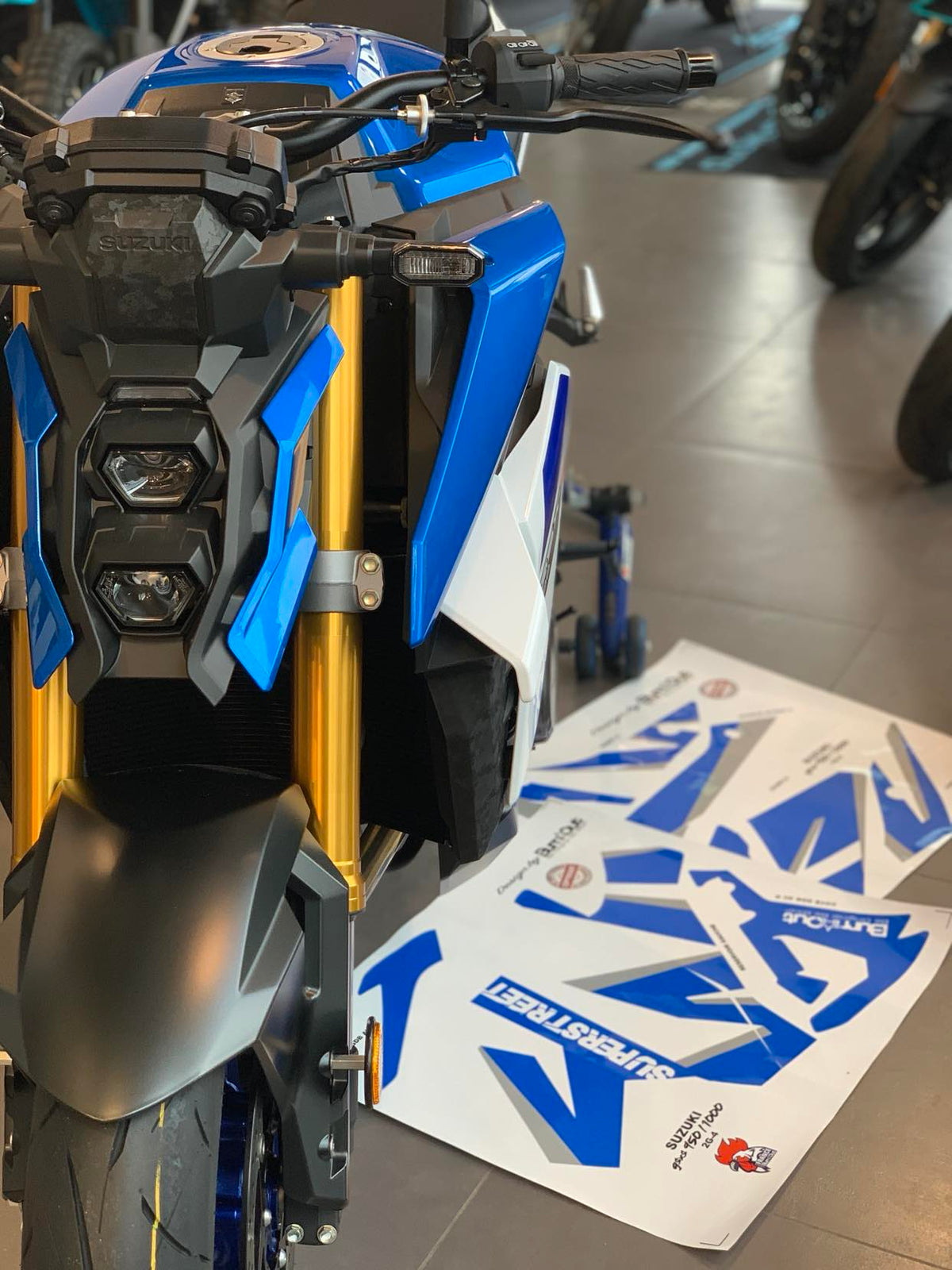Kit déco Suzuki GSX-S 950 / 1000 2021+ – 18 graphismes