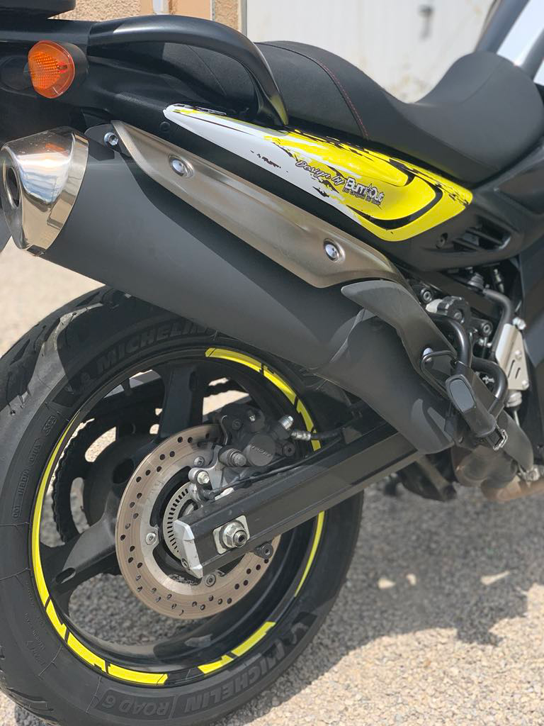 Kit déco Suzuki V-Strom 650 2013–2015 – 5 graphismes
