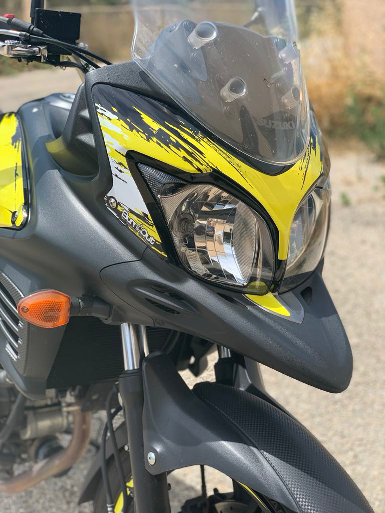 Kit déco Suzuki V-Strom 650 2013–2015 – 5 graphismes