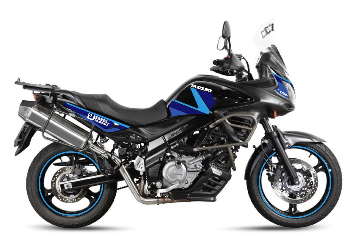 Kit déco Suzuki V-Strom 650 2013–2015 – 5 graphismes