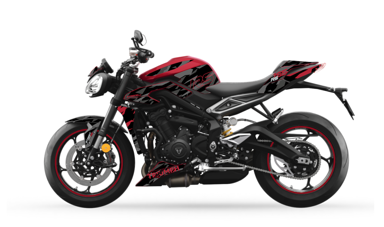 TRIUMPH STREET TRIPLE RS (R) 2023 - PIXIE ou CAMOX