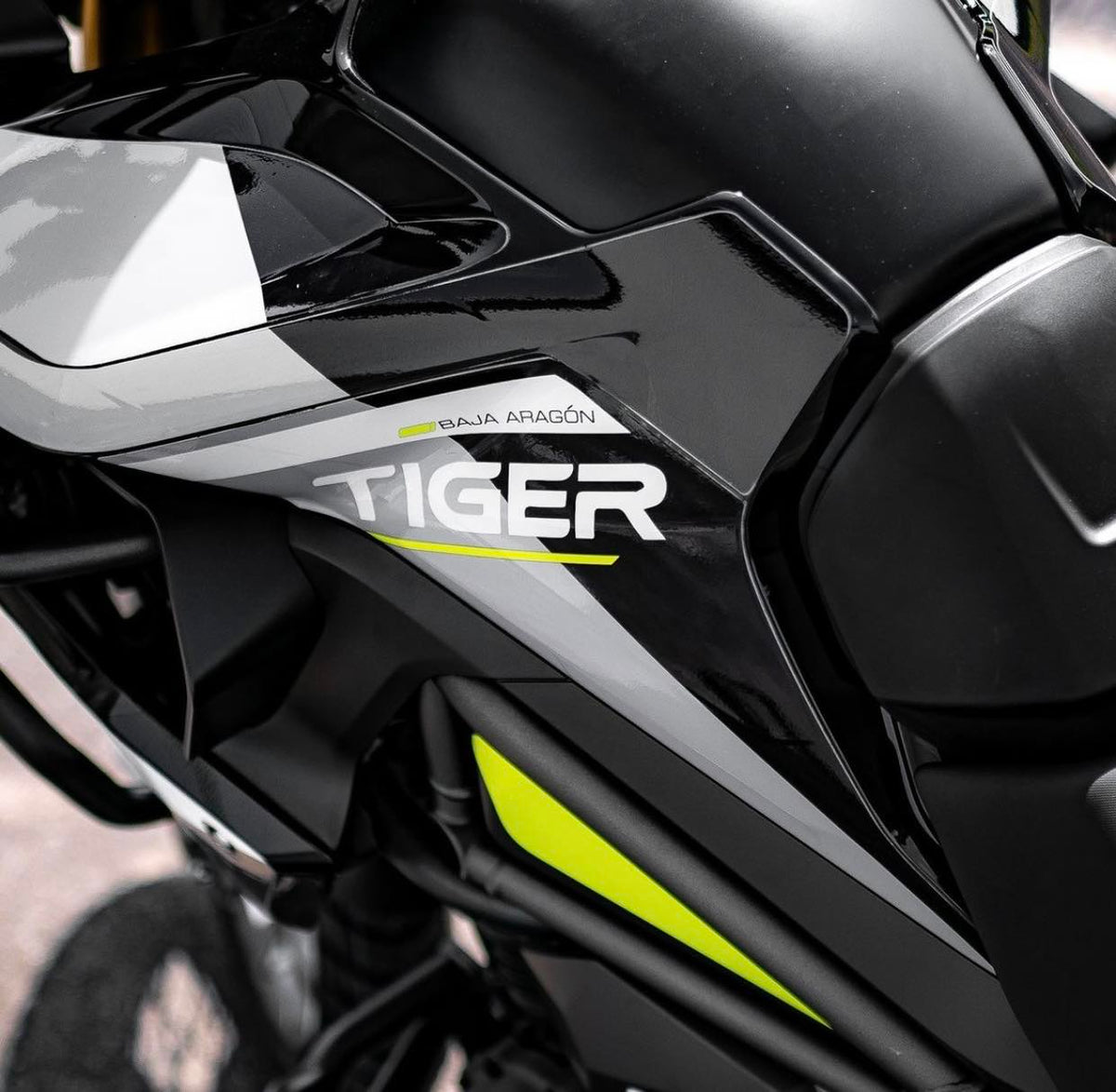 Kit Déco Stickers Triumph Tiger 1200 GT, Rally & Explorer (2022+) — Burn-Out-Design