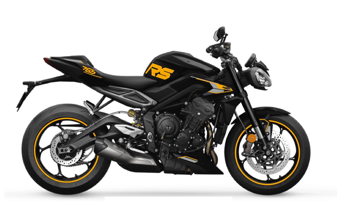 TRIUMPH STREET TRIPLE RS 2024 PHANTOM BLACK ORIGINE