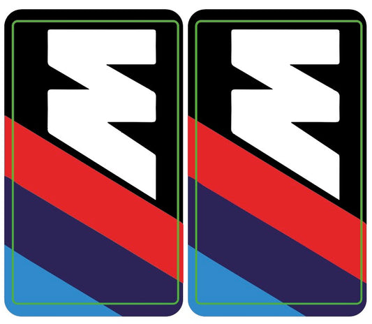 Stickers (x2) pour Catadioptres BMW