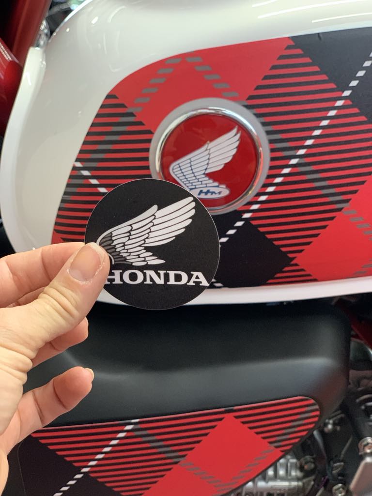 Stickers (x2) pour LOGO