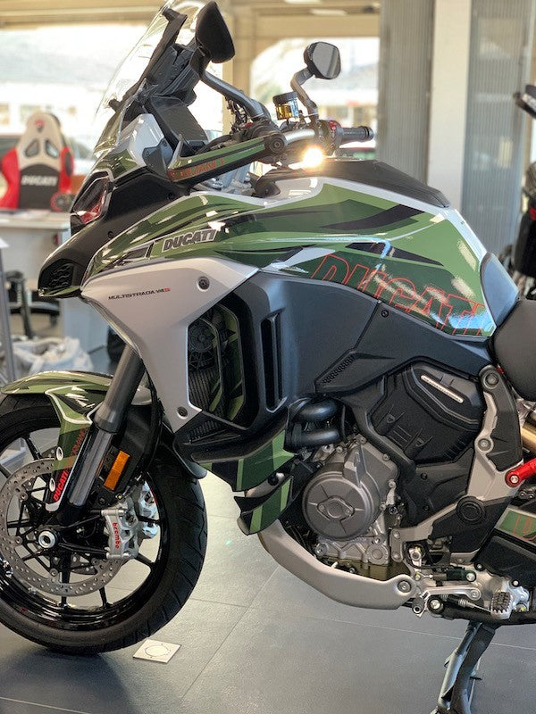Kit Déco Ducati Multistrada V4 / V4S / V4S Sport (2021+) – Full Cover, Valises incluses, MM93, FB63 | Made in France