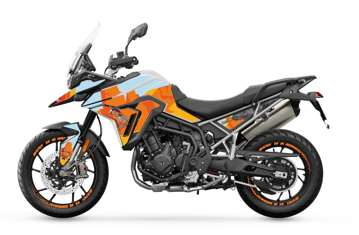 Kit Déco Triumph Tiger 900 GT & Rally (2024+) — Stickers Thermoformables | Made in France