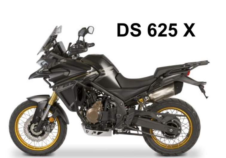 voge DS 625X 525X trail kit déco stickers burn out design