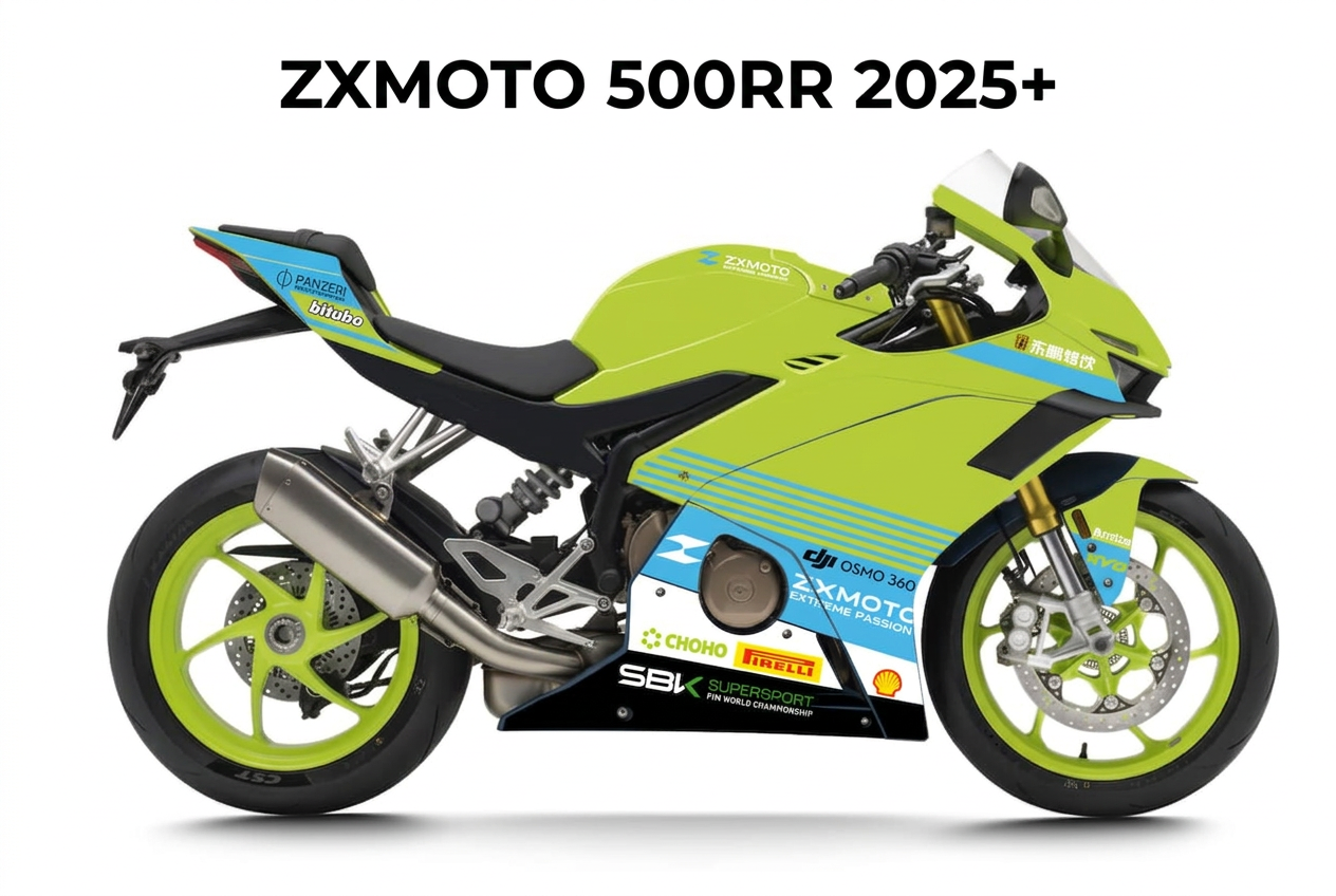 Kit déco ZXMOTO 500RR 2025+ | Burn-Out-Design
