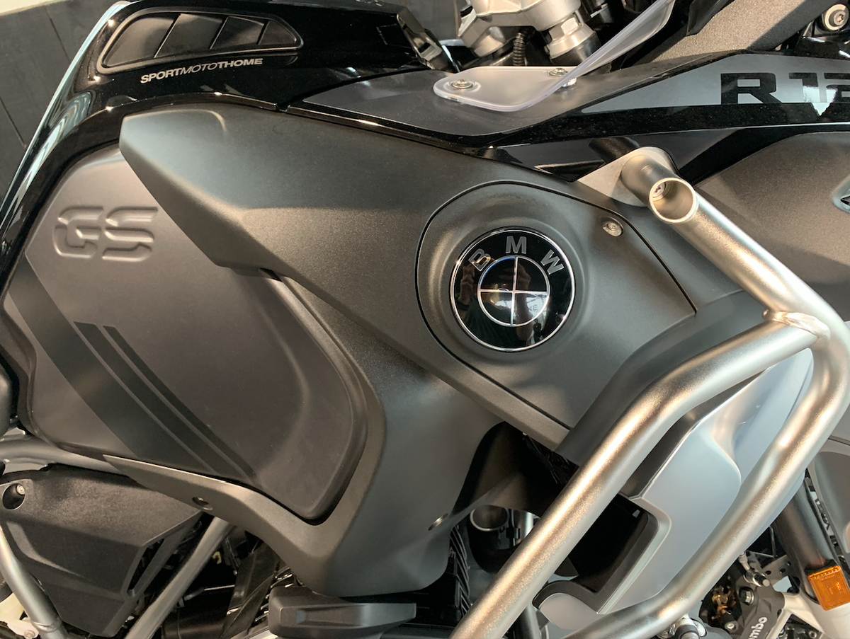Sticker Logo BMW Motorrad – Autocollant Recouvrement Logo Moto BMW