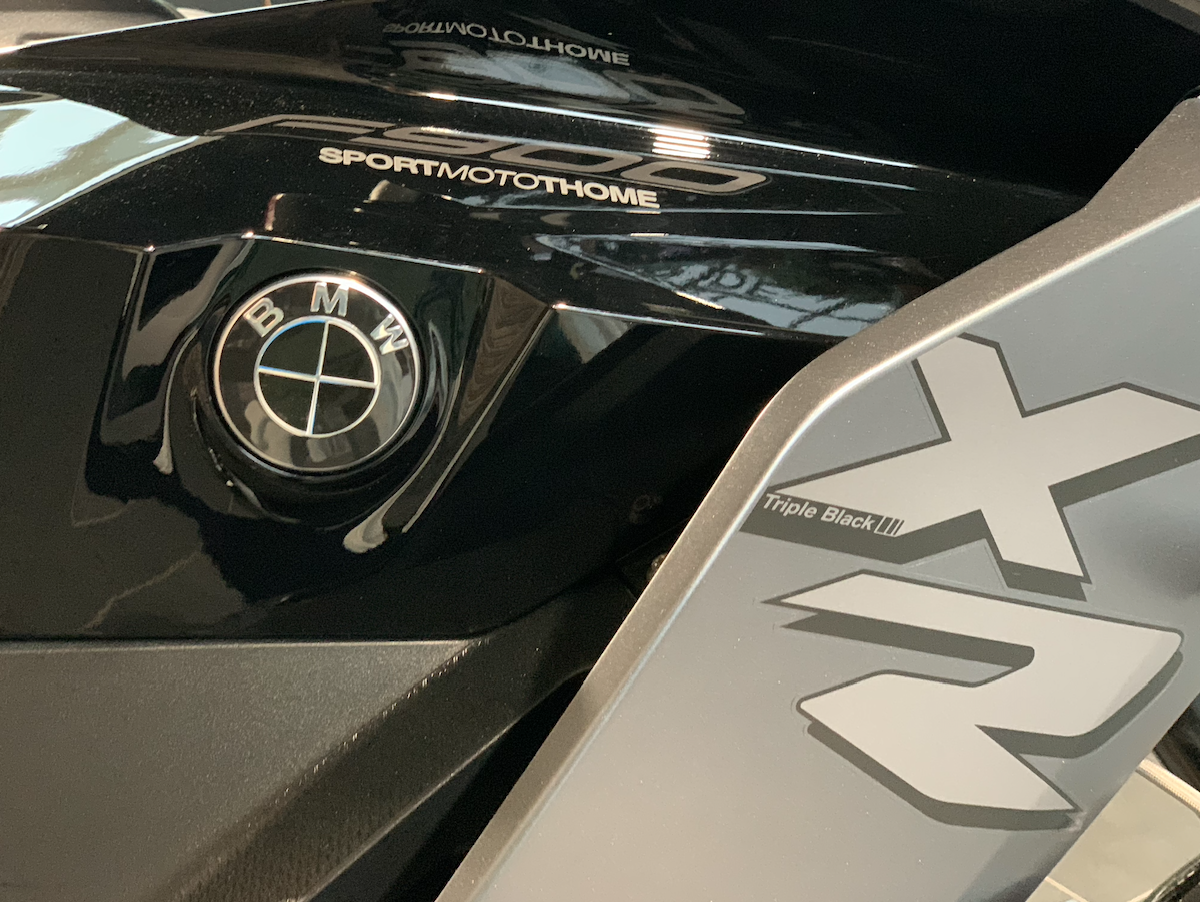 Sticker Logo BMW Motorrad – Autocollant Recouvrement Logo Moto BMW