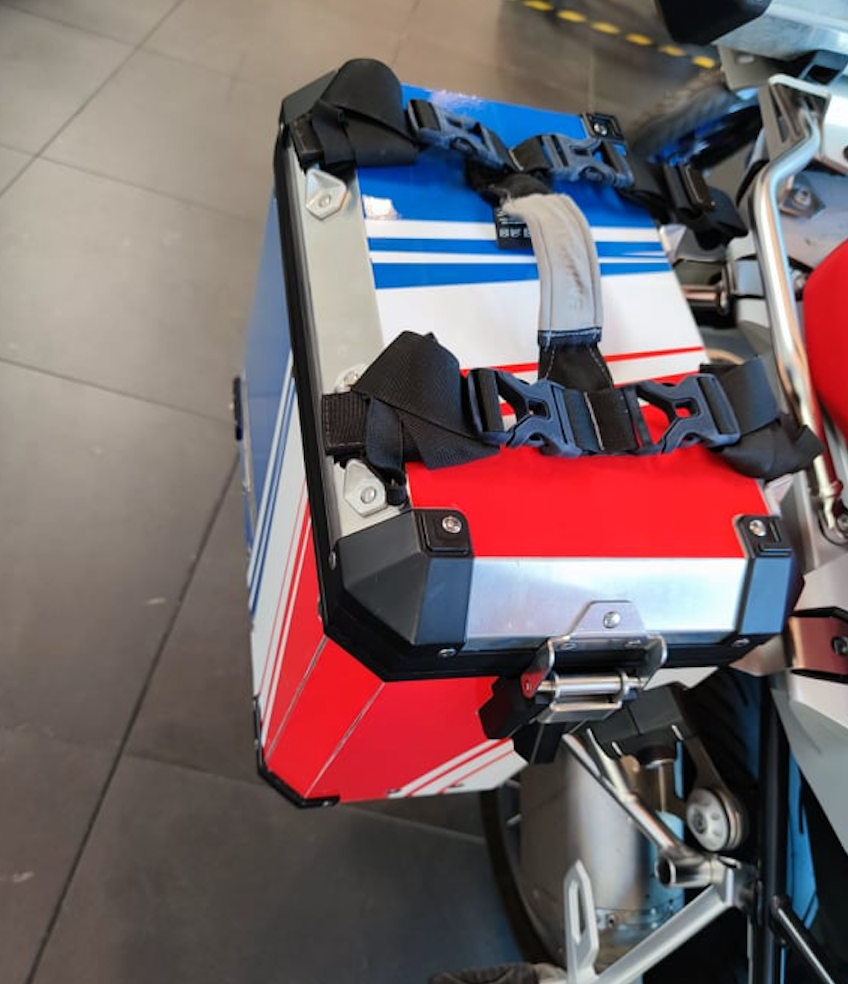 Valises aluminium BMW : stickers