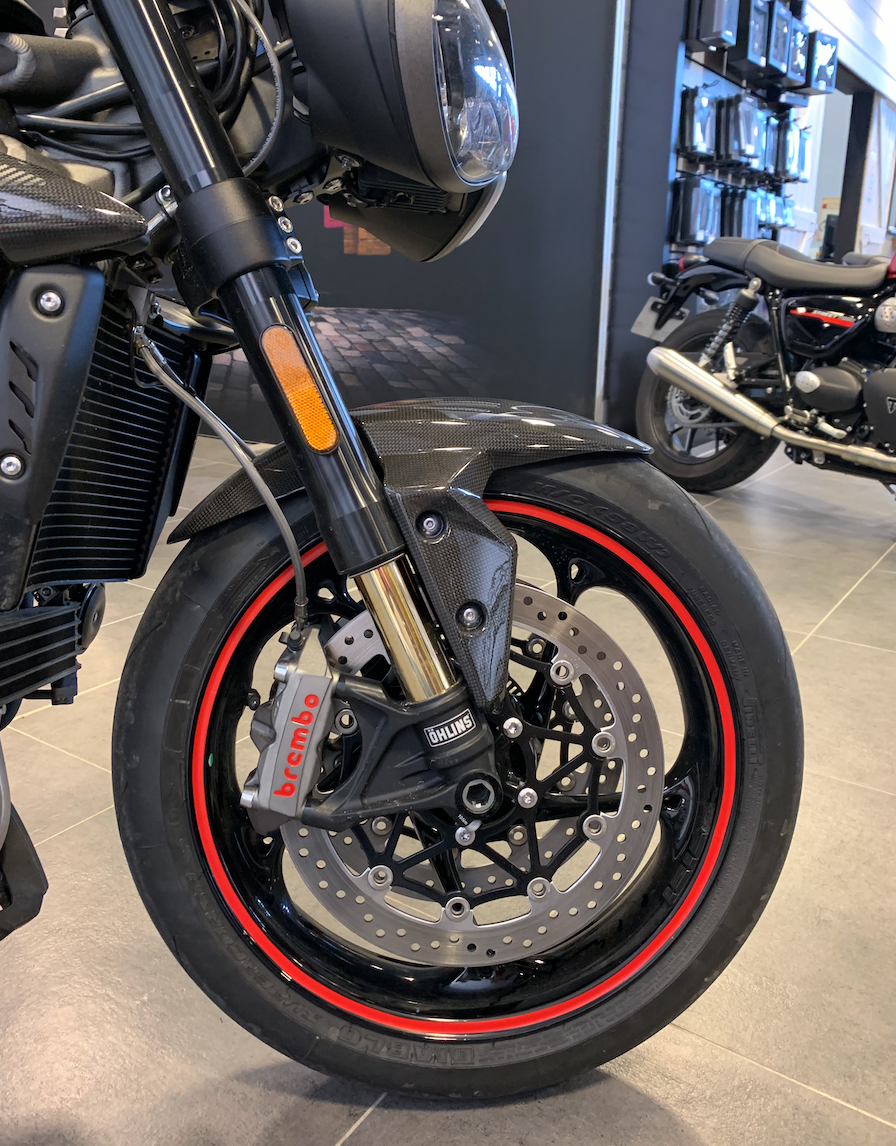 Liserés de jantes moto 17 pouces – 16 pièces, 18 coloris