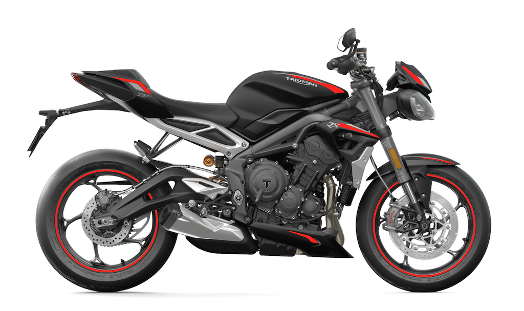 TRIUMPH STREET TRIPLE RS 2020 - 2021 (DEUX couleurs)