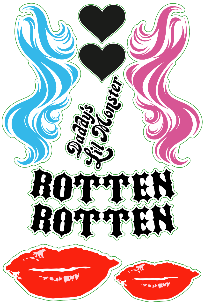 Stickers pour Casques SUPER