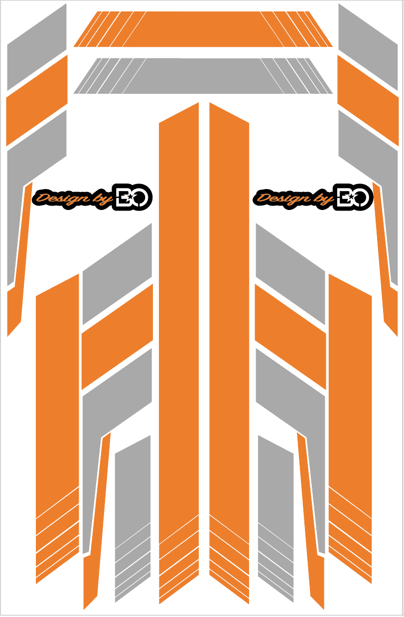 STICKERS pour Casque RACER