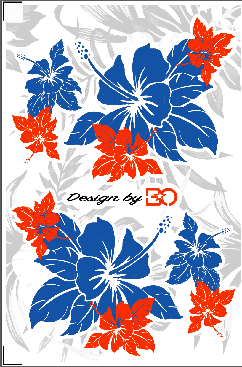 Stickers pour Casques Bol FLOWERS