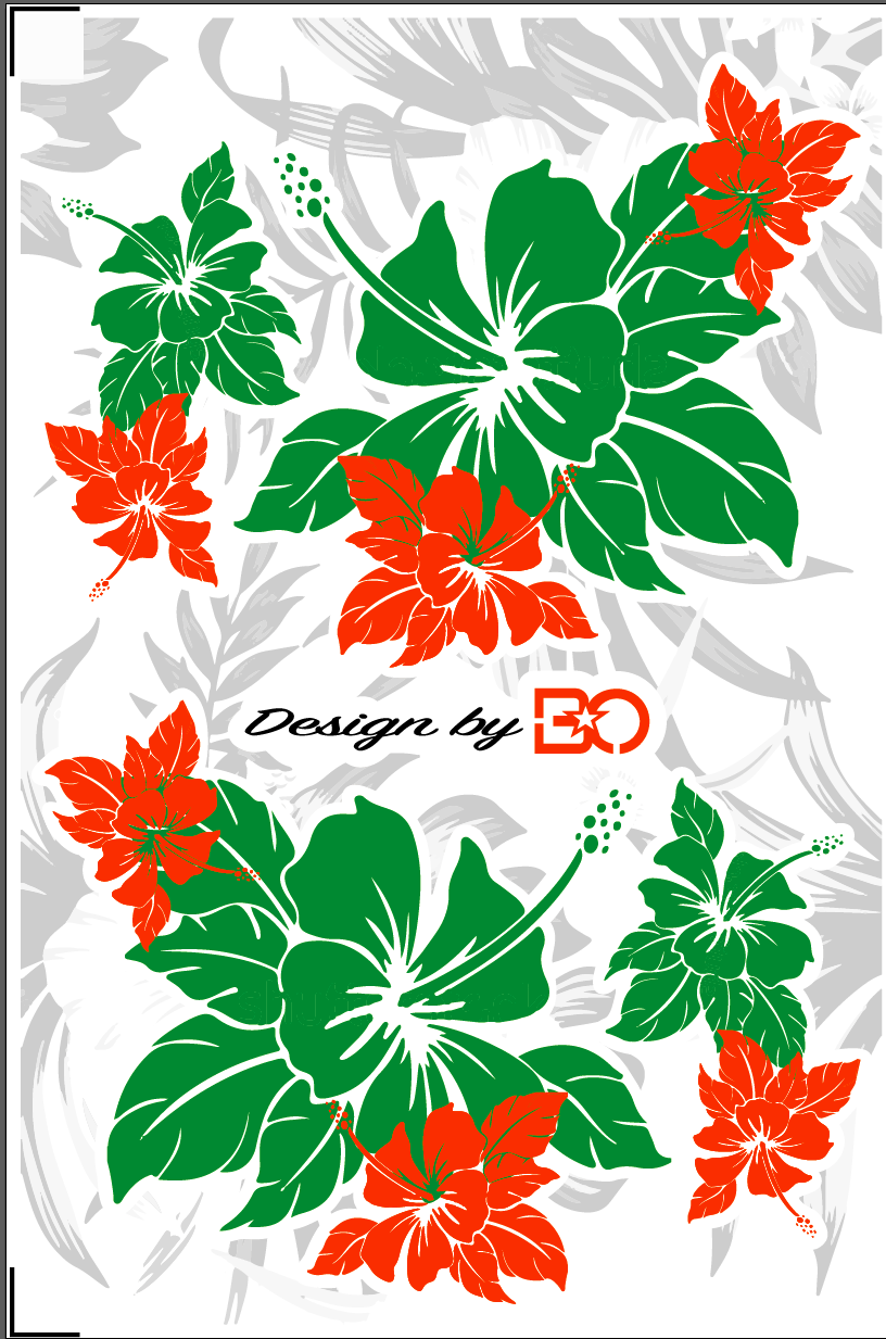 Stickers pour Casques Bol FLOWERS