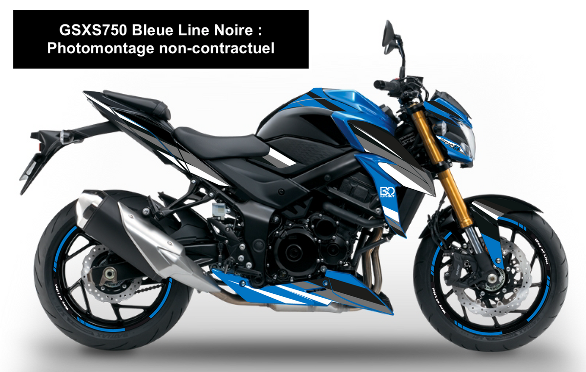 Kit déco Suzuki GSX-S 750 2017–2021 – jantes incluses