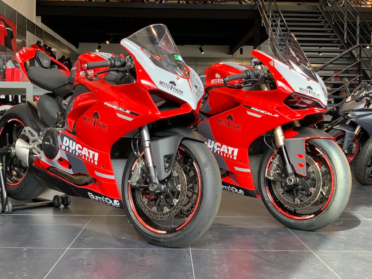Kit Déco Ducati Panigale V2 (2020-2024) – Jantes Incluses, FB63, MM93, Performance, Circuit | Made in France
