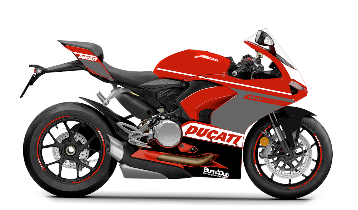 Kit Déco Ducati Panigale V2 (2020-2024) – Jantes Incluses, FB63, MM93, Performance, Circuit | Made in France