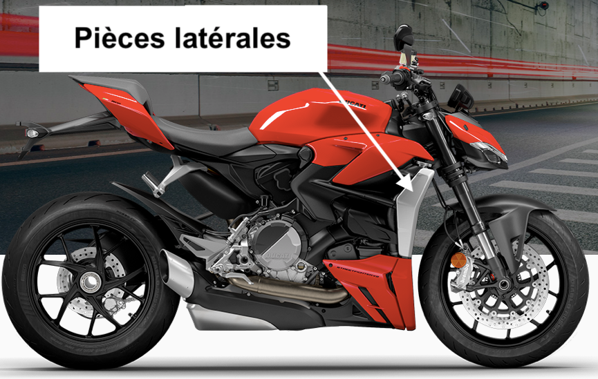 Kit Déco Ducati Streetfighter V2 (2022-2024) – Stickers WSBK, MotoGP, Gresini, MM93, FB63 | Made in France