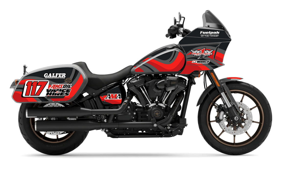 Kit Déco Harley-Davidson Low Rider ST (2022+) — 22 Designs | Stickers Vinyle HD | Made in France