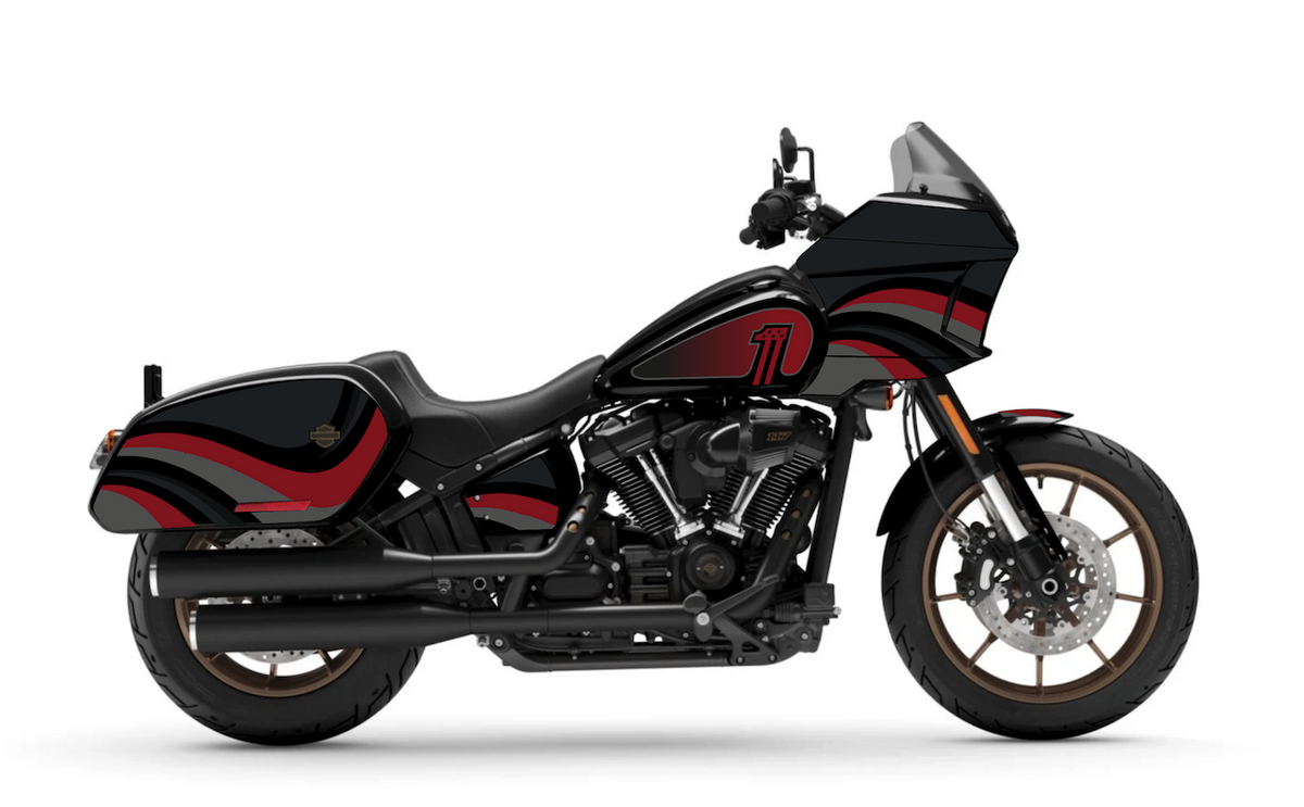 Kit Déco Harley-Davidson Low Rider ST (2022+) — 22 Designs | Stickers Vinyle HD | Made in France