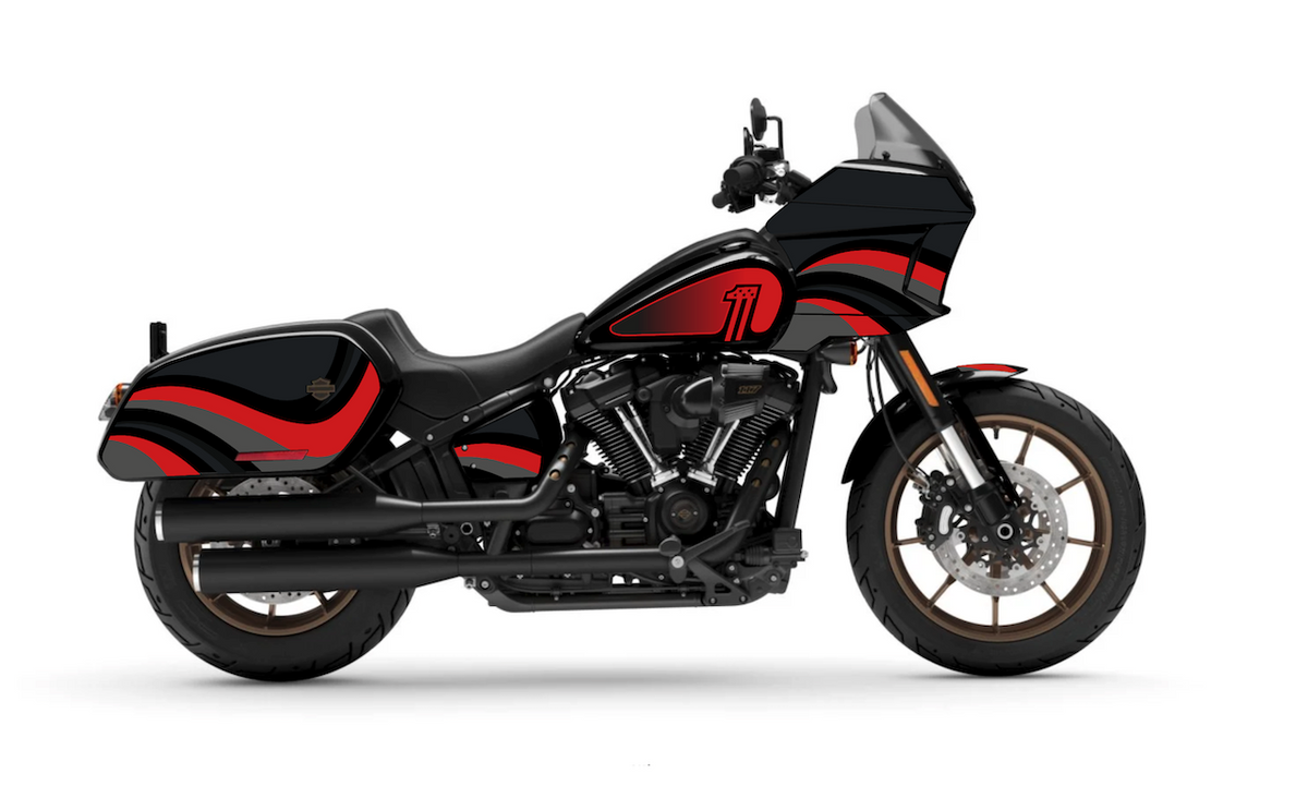 Kit Déco Harley-Davidson Low Rider ST (2022+) — 22 Designs | Stickers Vinyle HD | Made in France