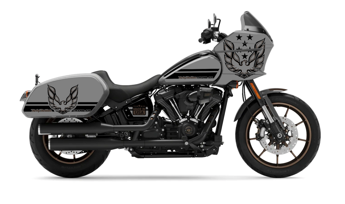 Kit Déco Harley-Davidson Low Rider ST (2022+) — 22 Designs | Stickers Vinyle HD | Made in France