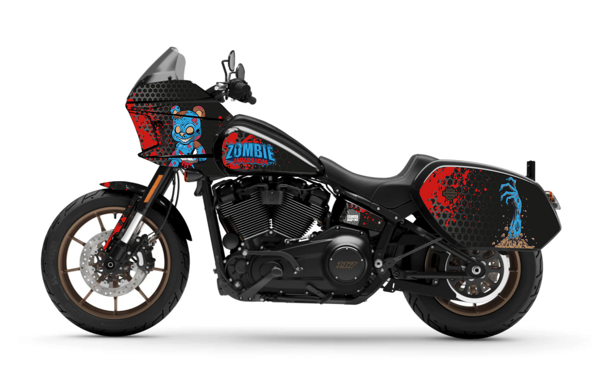 Kit Déco Harley-Davidson Low Rider ST (2022+) — 22 Designs | Stickers Vinyle HD | Made in France