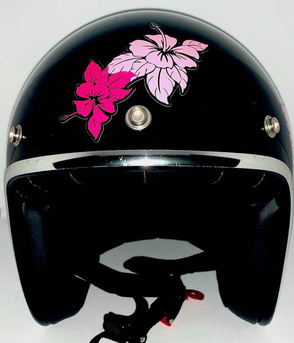 Stickers pour Casques Bol FLOWERS