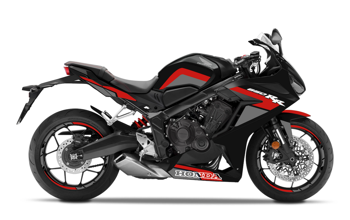 Kit Déco Honda CBR 650 R 2019+ – Venom, Fireblade, BOL, Racing | Jantes en Option | Made in France