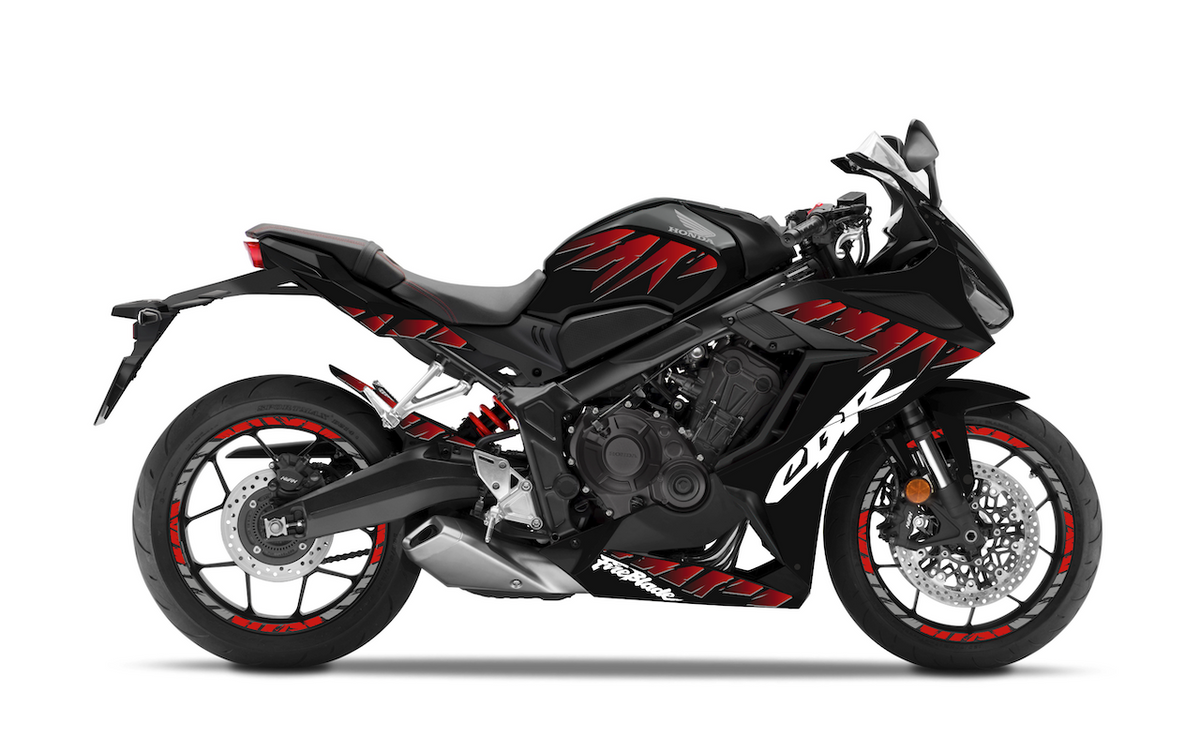 Kit Déco Honda CBR 650 R 2019+ – Venom, Fireblade, BOL, Racing | Jantes en Option | Made in France