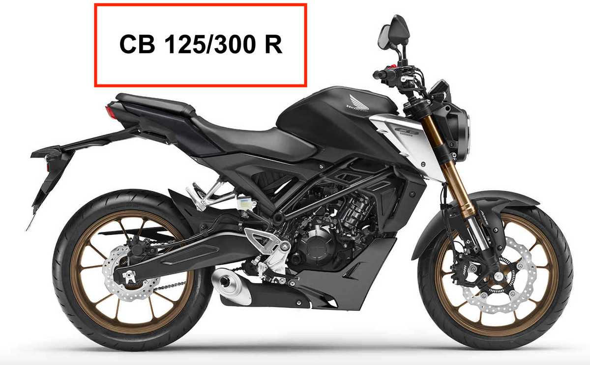 Kit Déco Honda CB125R & CB300R 2018-2023 – 6 Graphismes : PIXIE, ROCK, REPLICA, CAMO, GRAFIX, LINE VINTAGE | Made in France