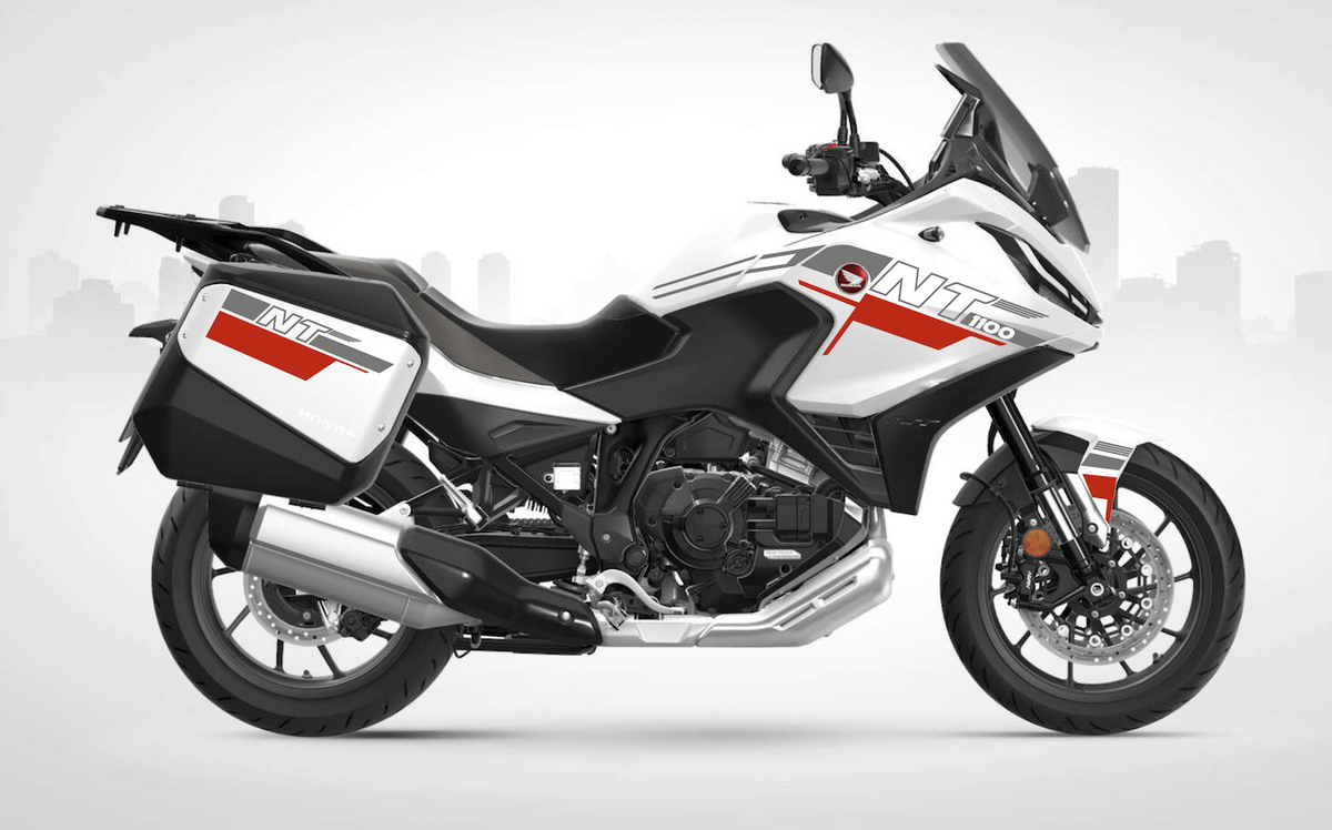 Kit Déco Honda NT1100 (2022-2024) — 13 Designs | Carénage + Valises | Made in France
