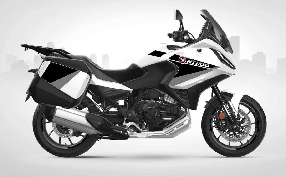 Kit Déco Honda NT1100 (2022-2024) — 13 Designs | Carénage + Valises | Made in France