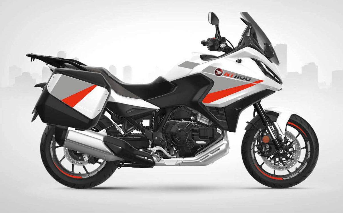 Kit Déco Honda NT1100 (2022-2024) — 13 Designs | Carénage + Valises | Made in France