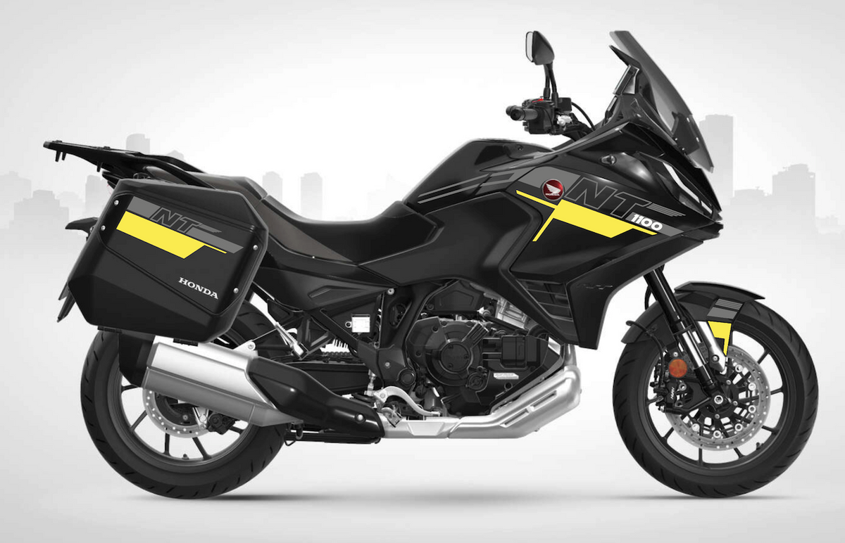 Kit Déco Honda NT1100 (2022-2024) — 13 Designs | Carénage + Valises | Made in France