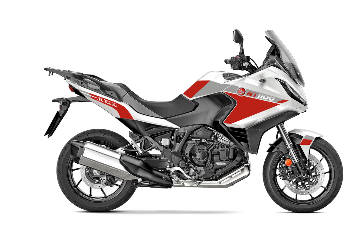 Kit Déco Honda NT1100 (2022-2024) — 13 Designs | Carénage + Valises | Made in France