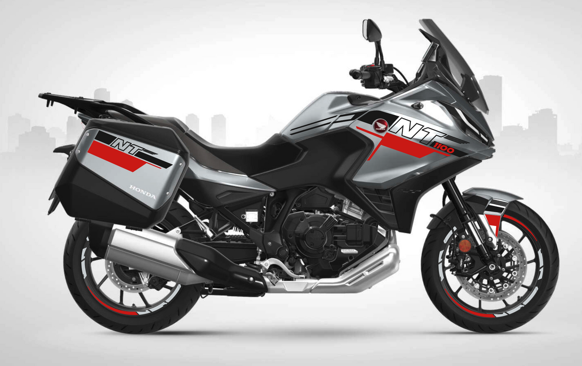 Kit Déco Honda NT1100 (2022-2024) — 13 Designs | Carénage + Valises | Made in France