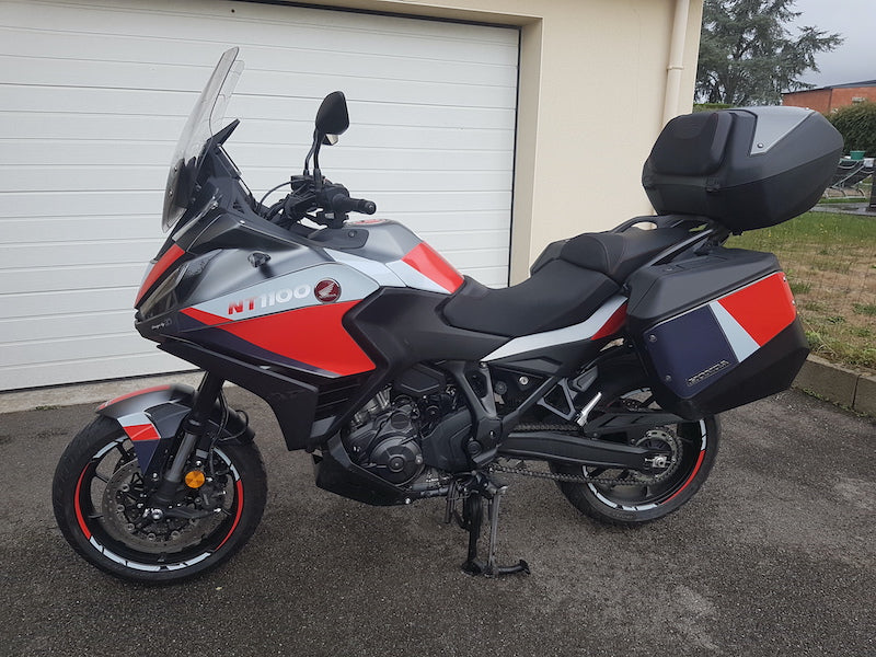 Kit Déco Honda NT1100 (2022-2024) — 13 Designs | Carénage + Valises | Made in France